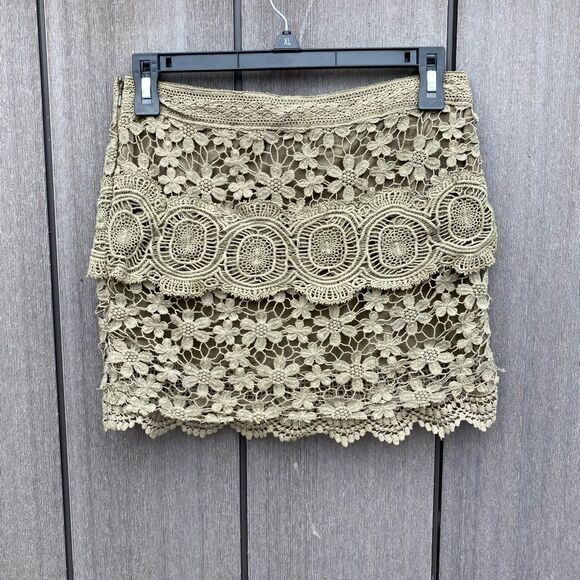 Free People Lace Skirt - Picture 4 of 8